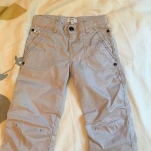 NWOT Hugo Boss boys long racing pants. Size 6